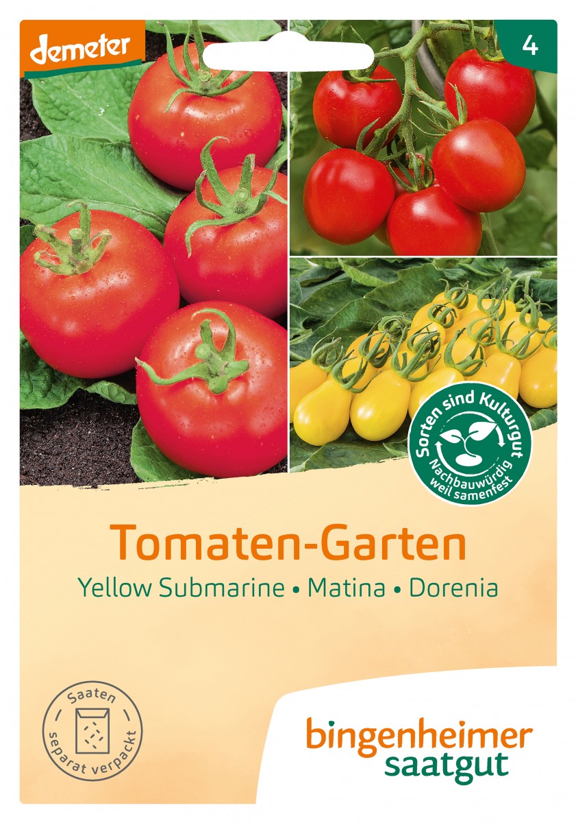 Bingenheimer Saatgut Tomaten-Garten