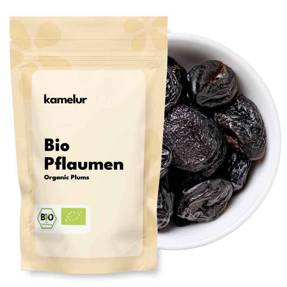 Bio Pflaumen, entsteint