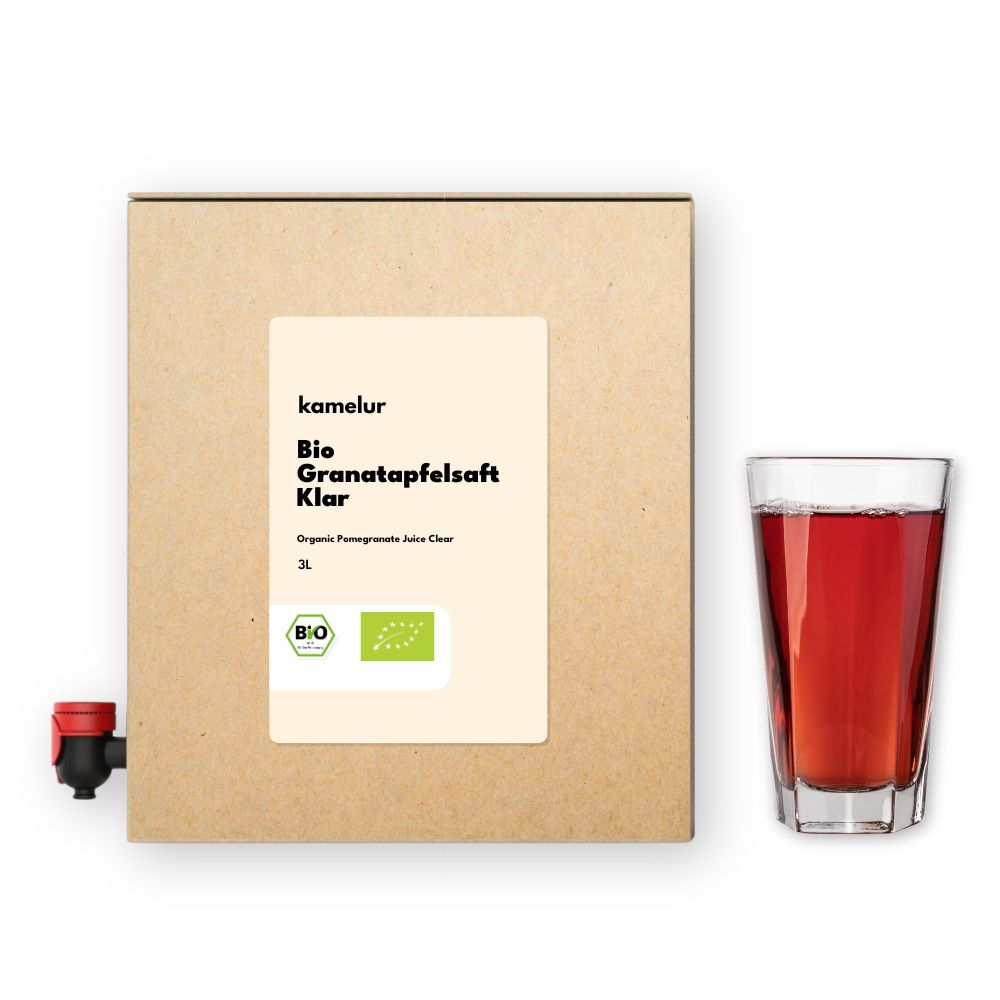 Jus de grenade bio, clair, 3l