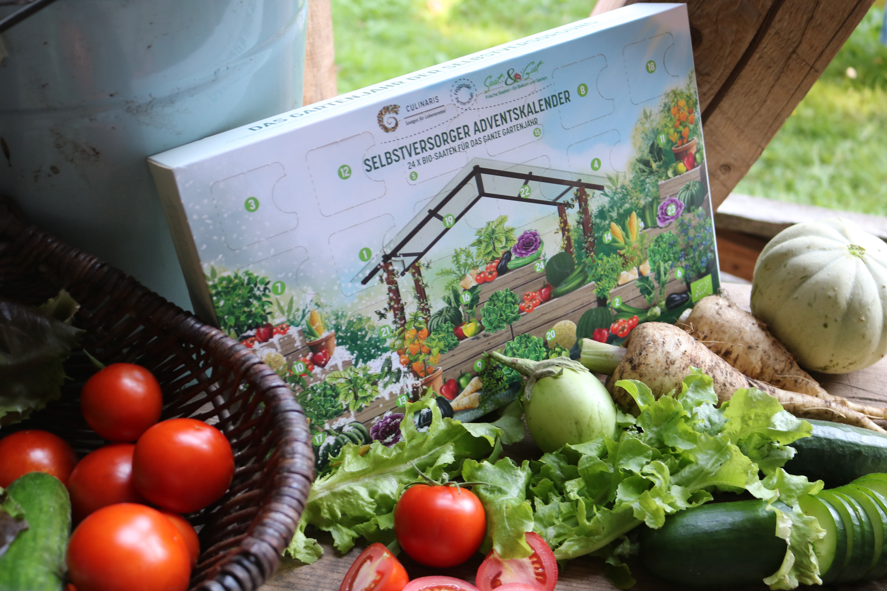 Culinaris Bio Saatgut Adventskalender 2025 1 Stück