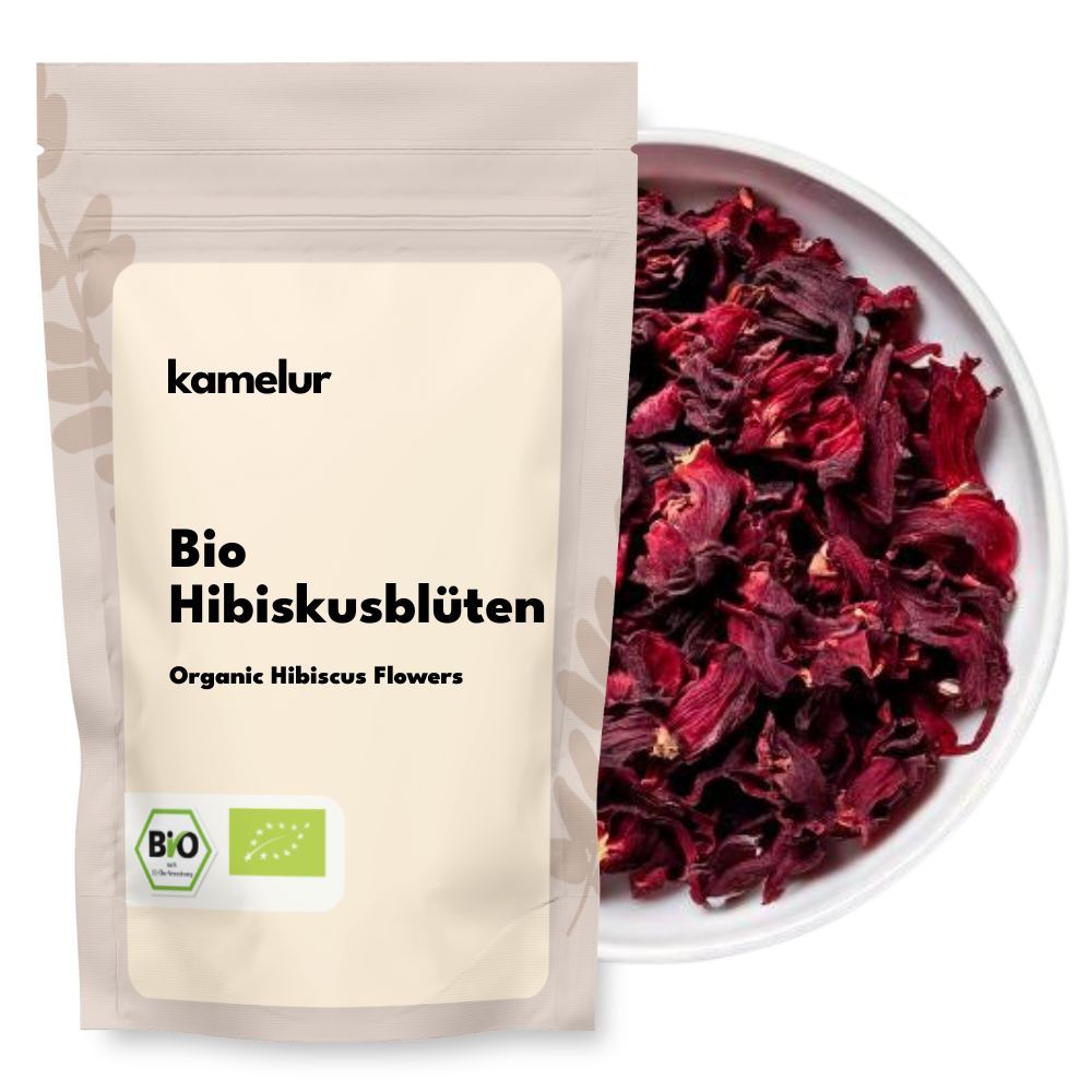 Fleurs d'hibiscus bio entières 250 g