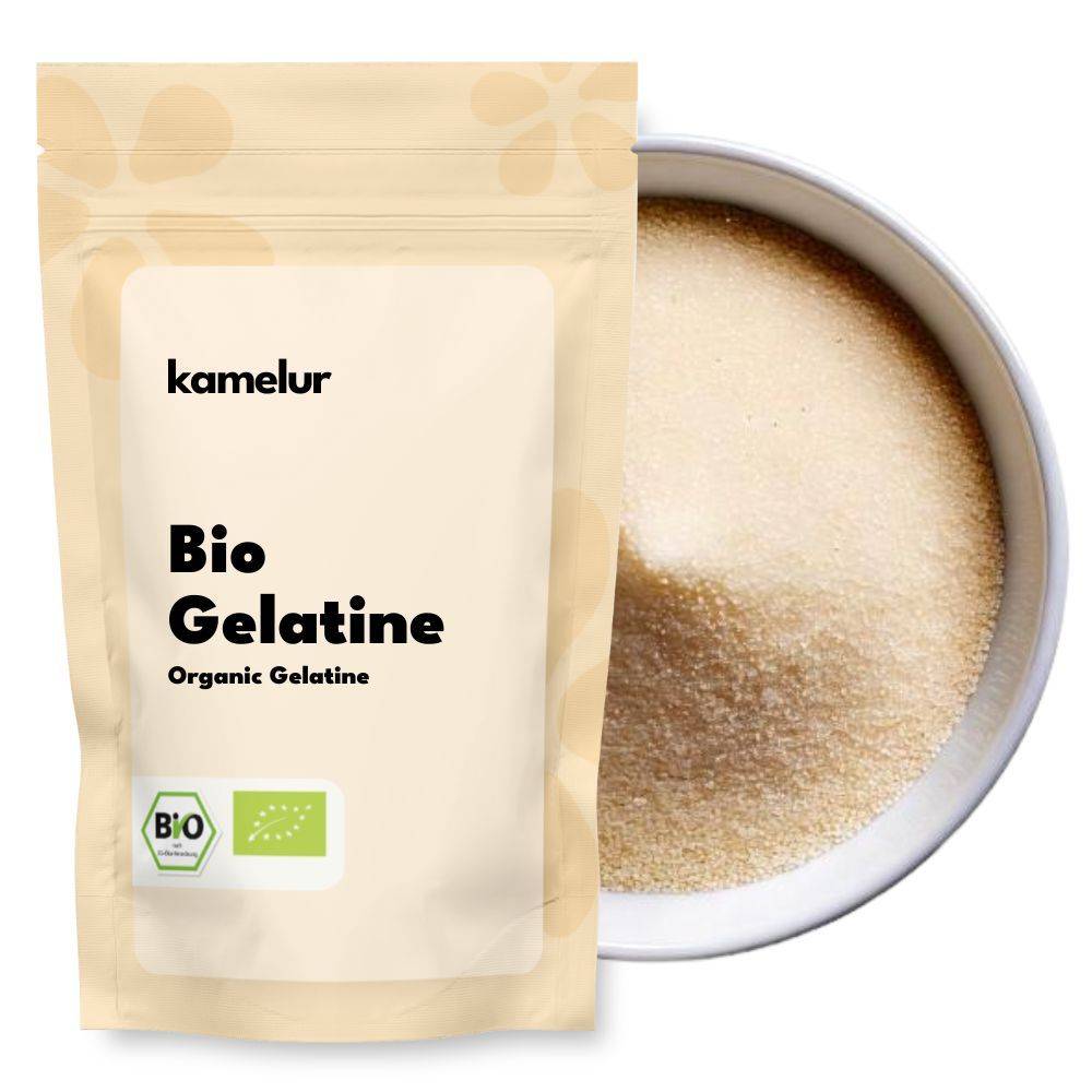 Poudre de gélatine bio